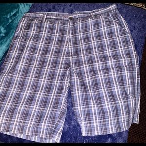 Reunion Shorts for Men! NWOT Blue Plaid, Size 40